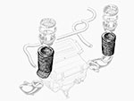 Tubo riscaldamento centrale Duetto 1970 - 1993