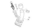 Iniettore Alfa Romeo GTV6 / 75 V6 / 90 V6 / ES30 SZ/RZ