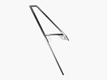 Cornice per deflettore ant dx Spider 1970 - 1993