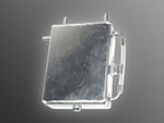 Oil catch pan alu 2l 200 x 150 x 70 mm 