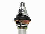 Electr. antenna cromata universale Alfa / Ferrari 