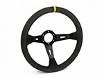 Volante 350mm Deep Corn pelle camoscio (90mm)