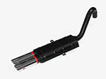 ANSA Sport silenziatore posteriore Fiat 124 Spider