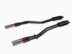ANSA Rear exhaust right Ferrari 250 GTE 1800mm