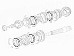 Anello sincronizzatore 365 GT4 + 365BB + 365GTC4