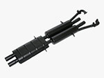 ANSA centre exhaust right or left Daytona 1. series