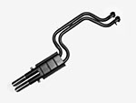 Silenziatore posteriore destro 365 GTB/4 Daytona USA