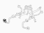 Motore elettroventola riscaldamento Ferrari dx