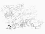 Cinghia per alternatore Ferrari 288 GTO