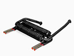 Silenziatore posteriore ANSA 206 Dino GT 35mm