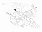 Supporto cambio Ferrari 360 / 430