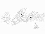 Puleggia cinghia distribuzione Ferrari 308 / 328 / 512