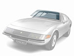 Parabrezza chiaro Ferrari 365 GTB / 4 Dayona 