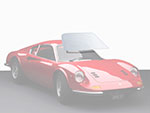 Parabrezza chiaro Ferrari 206 - 246 Dino GT / GTS