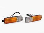 Set Front turn signal lights 308 white / orange
