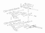 Fork rear lower wishbone 275 / 365 GTB4
