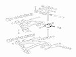 Fork rear upper  wishbone 275 / 330 / 365