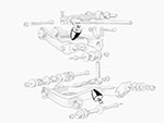 Front bump stop (screw in type) Ferrari 330 / 275