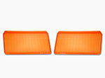 Set turn signal lenses front Ferrrari 365 / 512BB