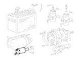 Solenoide per motorino aviamento 250 / 275 / 330 / 365