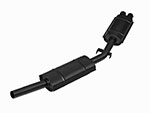 ANSA silenziatore centrale Maserati Sebring / Mexico 1.s