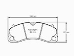 Pastiglie freno ant Pagid Sport Porsche S4924 RSL29