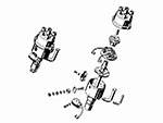 Distibutor Alfa Romeo 2600 Marelli S93A