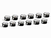 Set (12 pcs.) forged pistons Ferrari 365 GTC (81mm)