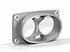 Cover oval for carburetor Weber 36 DCD 750 / 101