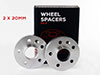 Set wheel spacers GTV6 + 75TS - V6 (40mm)