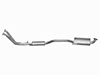 Silenziatore anteriore + centrale Fastback Spider senza cat