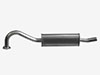 Silenziatore posteriore Spider 83 - 93