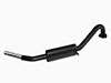 Rear exhaust muffler 1300 - 1600 GTA (55mm)