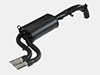 Performance rear muffler ANSA Alfa 75 V6