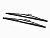 Set stainless steel wiper blades 380mm