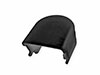 Tappo rettangolare (nero)  braccio tergicristallo 105 / 115