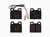 Rear brake pads A + GTV6 + 75 + 90