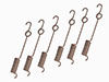 Serie (6) molle freno anteriore (3 ceppi) 750 / 101