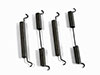 Serie (4) molle ceppi freno posteriore 750 / 101