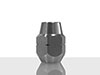 Dado / Bullone ruote  filetto SN  V2A inox  22mm