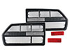 Set rear light lenses Alfa Romeo GTV4 / GTV6 white