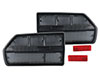 Set rear light lenses Alfa Romeo GTV4 / GTV6 smoked
