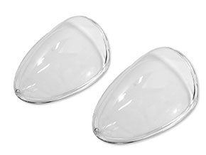 Coppia Plexiglas Spider con fissaggio (difetti piccoli)