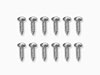 Set (12) B-post seal trim stainless screws GTV Bertone