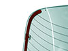 Rear Screen GT Bertone green (with heating)