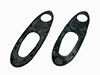 Set rubber seals rear lights 101 Giulia Spider