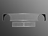 Front grille set complete (5 pieces)  GTA Aluminium