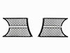 Set (2) side front grills Aluminium 1750 GTV / GTAm