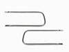 Serie (2) Profilo crom. presa aria 2600 Touring Spider