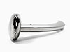 Rear bumper stainless steel Duetto Spider right 